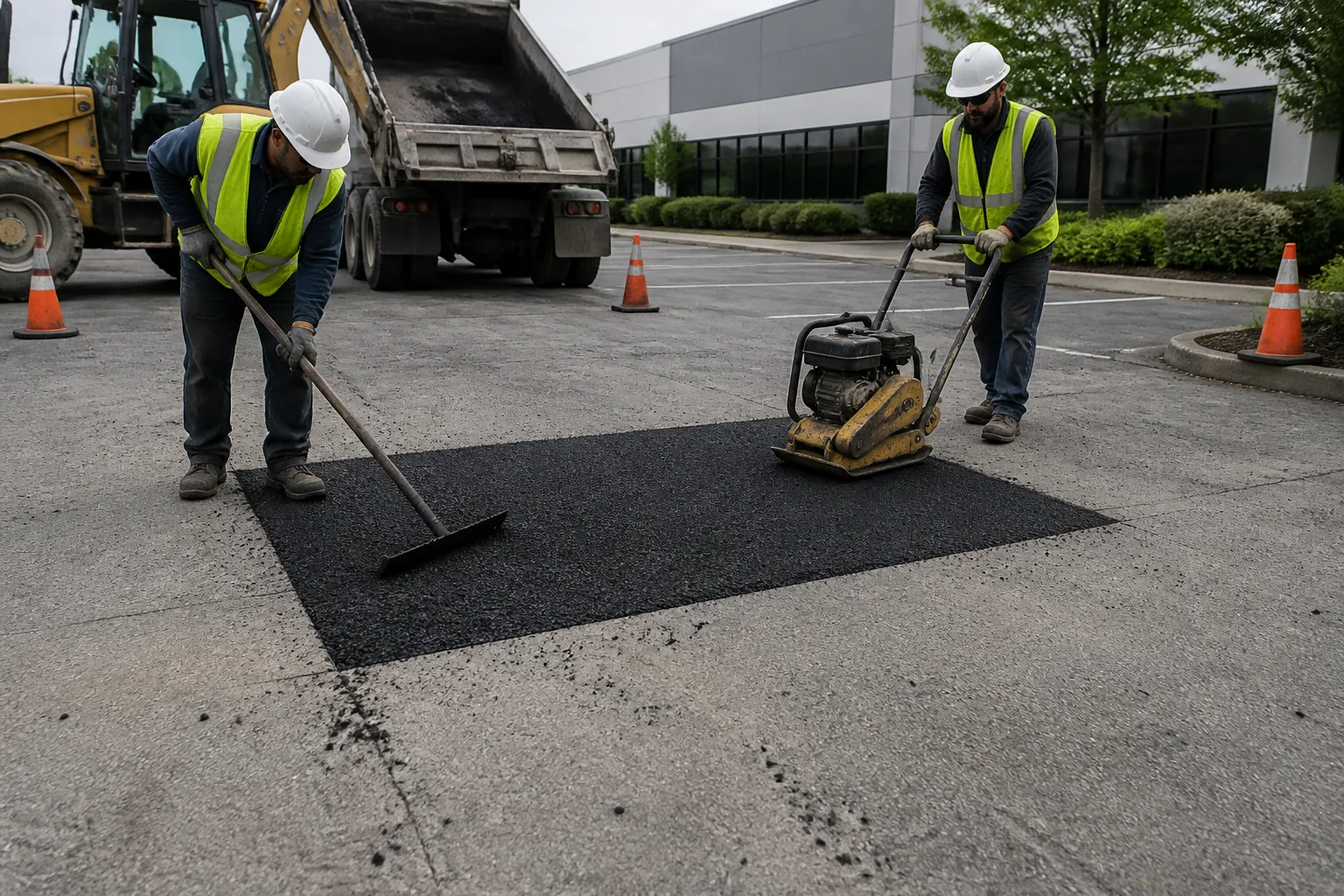 Asphalt Patching vs. Resurfacing: What’s the Difference?