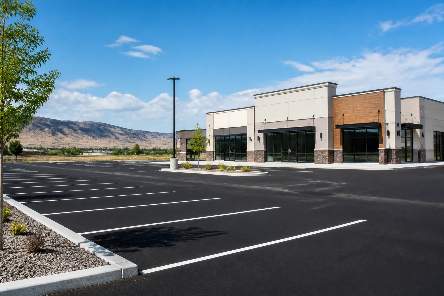Connell Parking Lot Paving