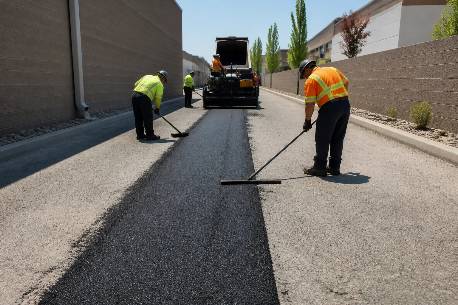 Trench Paving