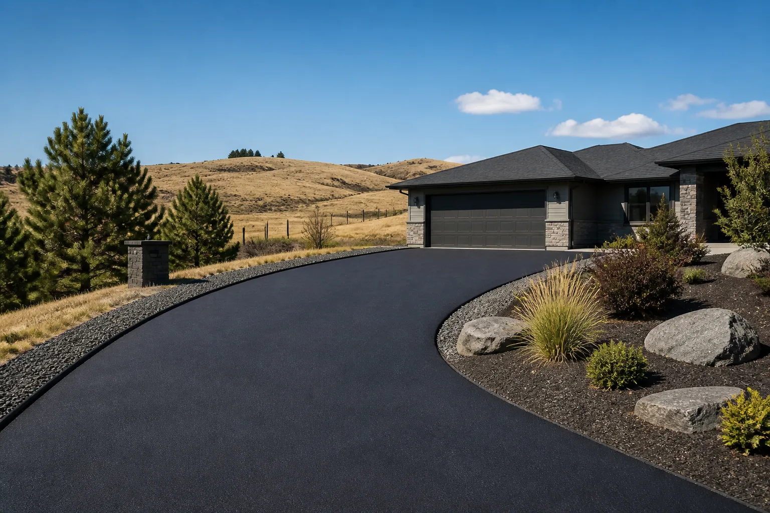 West Richland Asphalt Driveway